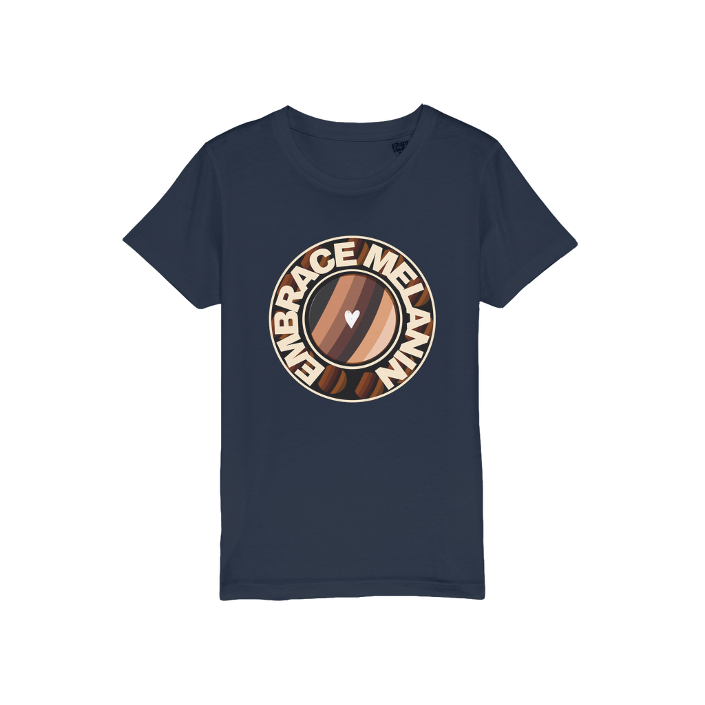 Embrace Melanin – Organic Jersey Kids T-Shirt