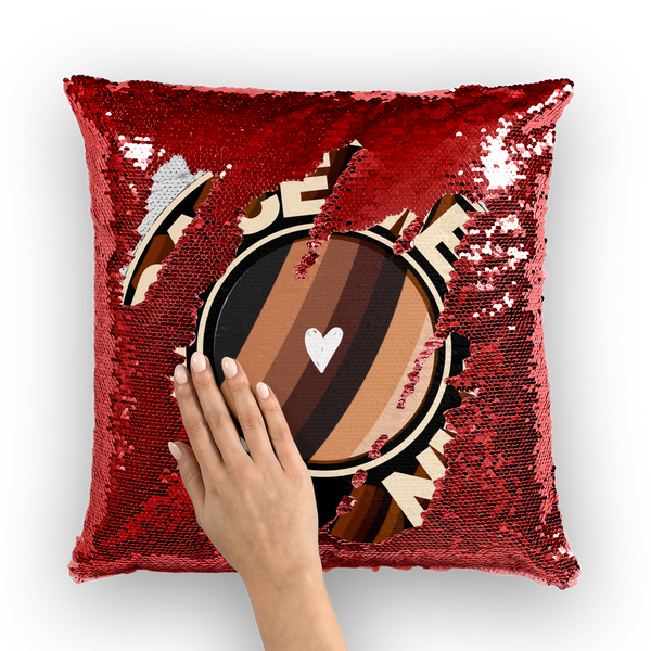 Mela Sequin Cushion Cover