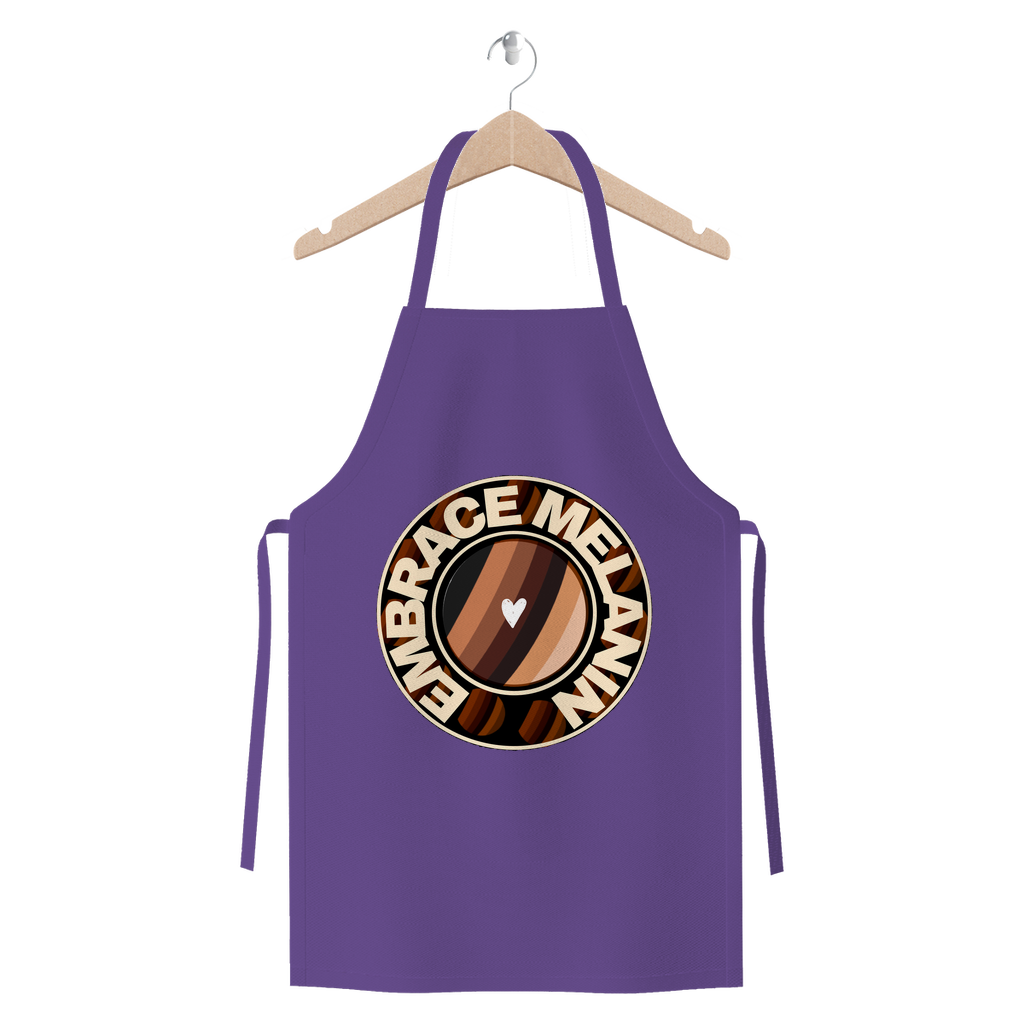 Embrace Melanin – Premium Jersey Apron