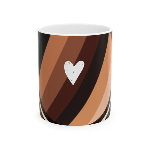 Embrace Melanin Globe Mug