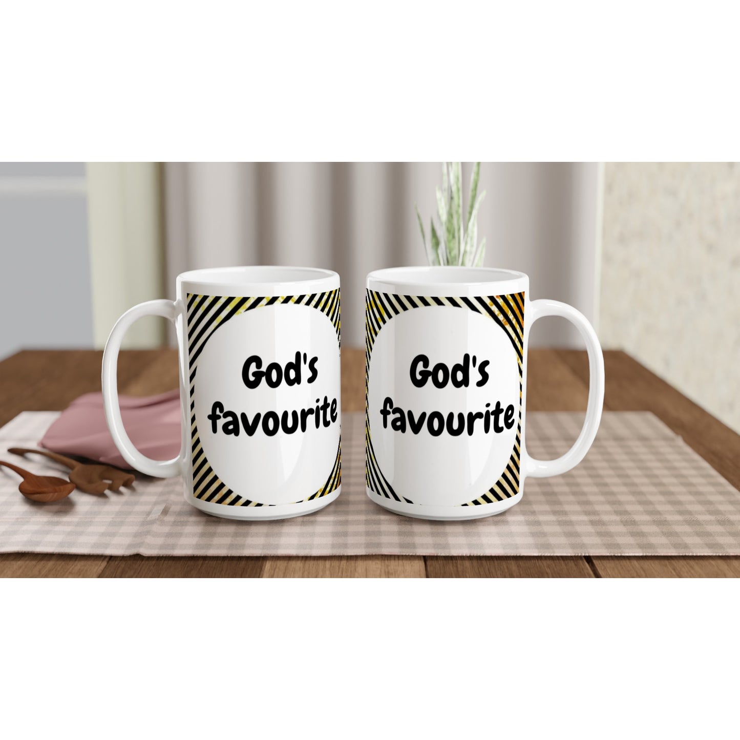 God's Favourite Large Ceramic Mug | Chosen, Loved & Covered | SIIB