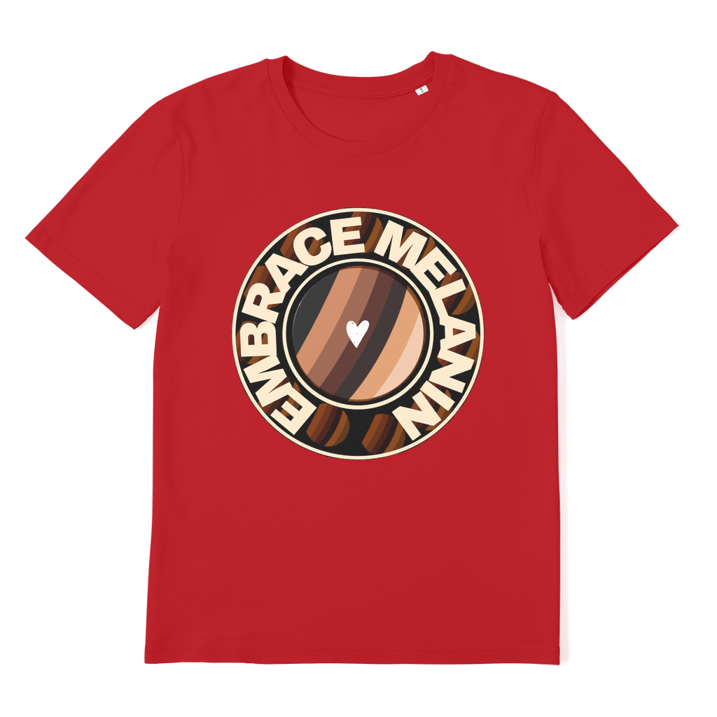 Embrace Melanin – Premium Organic Adult T-Shirt