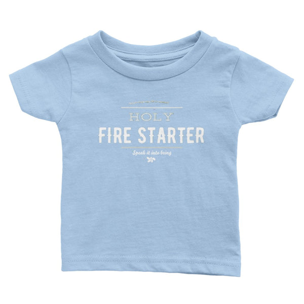 SIIB Fire Starter Baby T-shirt, Slogan T Shirt, Tee, Girls T-Shirt, Boys T-Shirt, Affirmation, Christian, Gift, Motivational