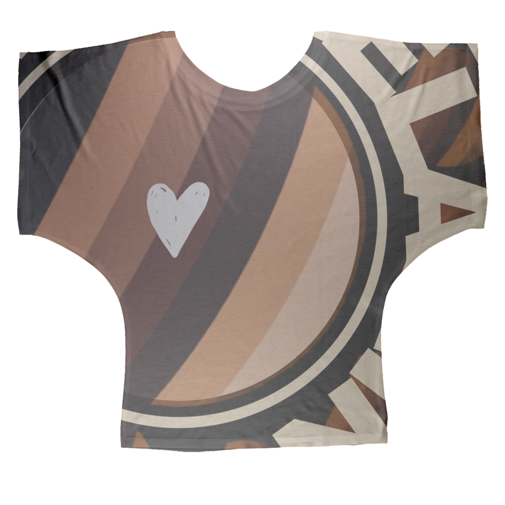 Embrace Melanin – Sublimation Batwing Top