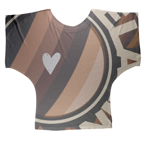 Mela Sublimation Batwing Top