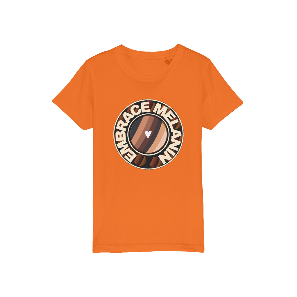 Embrace Melanin – Organic Jersey Kids T-Shirt
