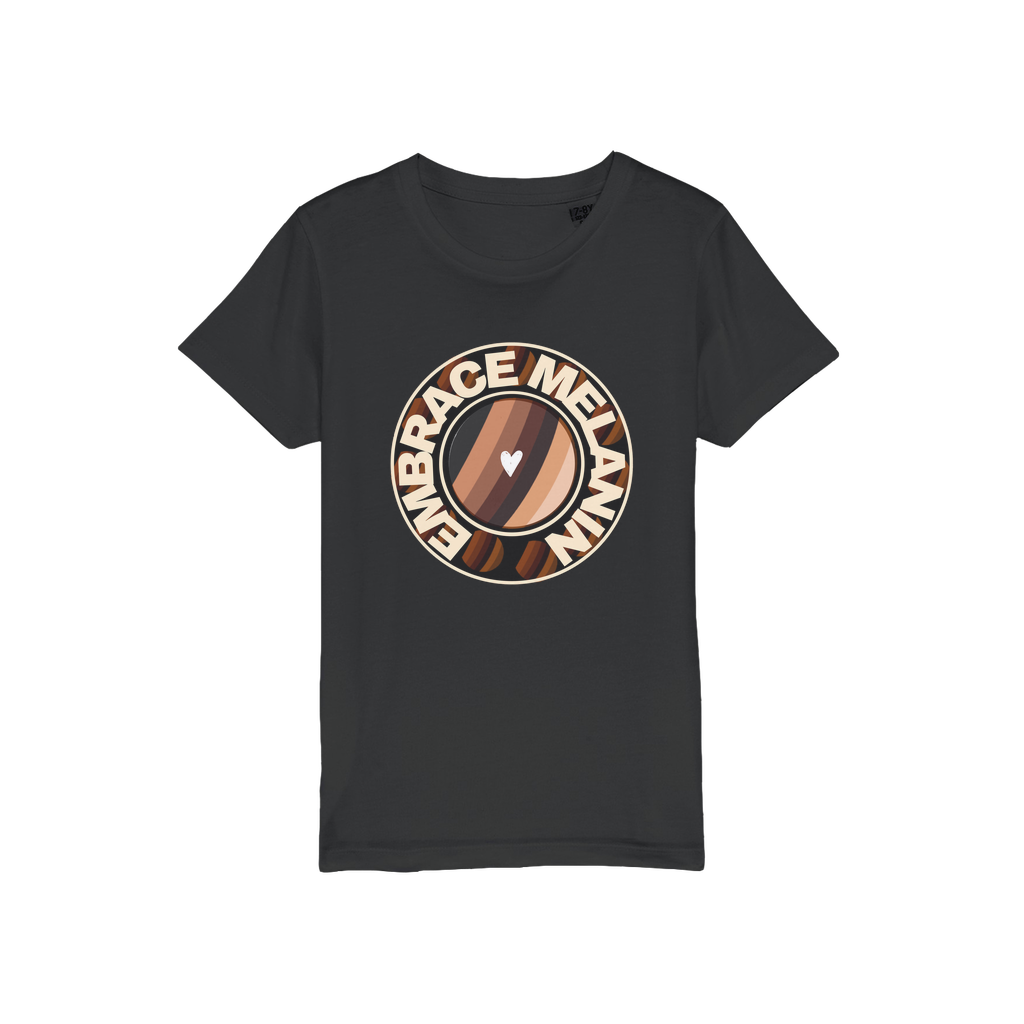 Embrace Melanin – Organic Jersey Kids T-Shirt