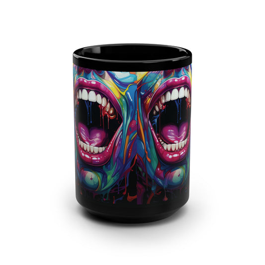 Black Mug, 15oz