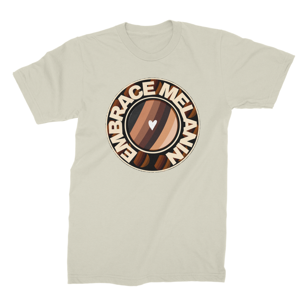 Embrace Melanin – Premium Jersey Adult T-Shirt