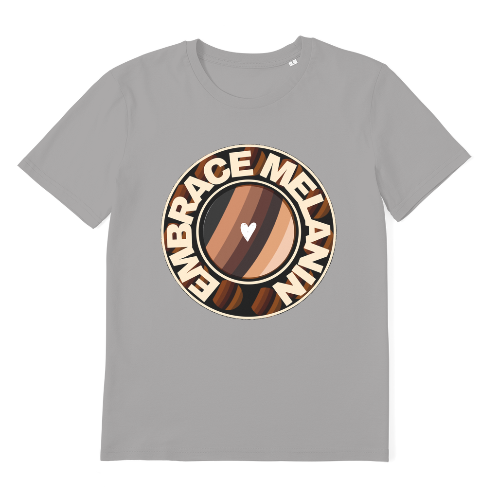 Embrace Melanin – Premium Organic Adult T-Shirt