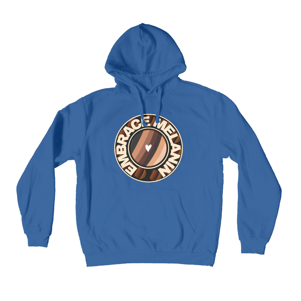 Embrace Melanin – Premium Adult Hoodie