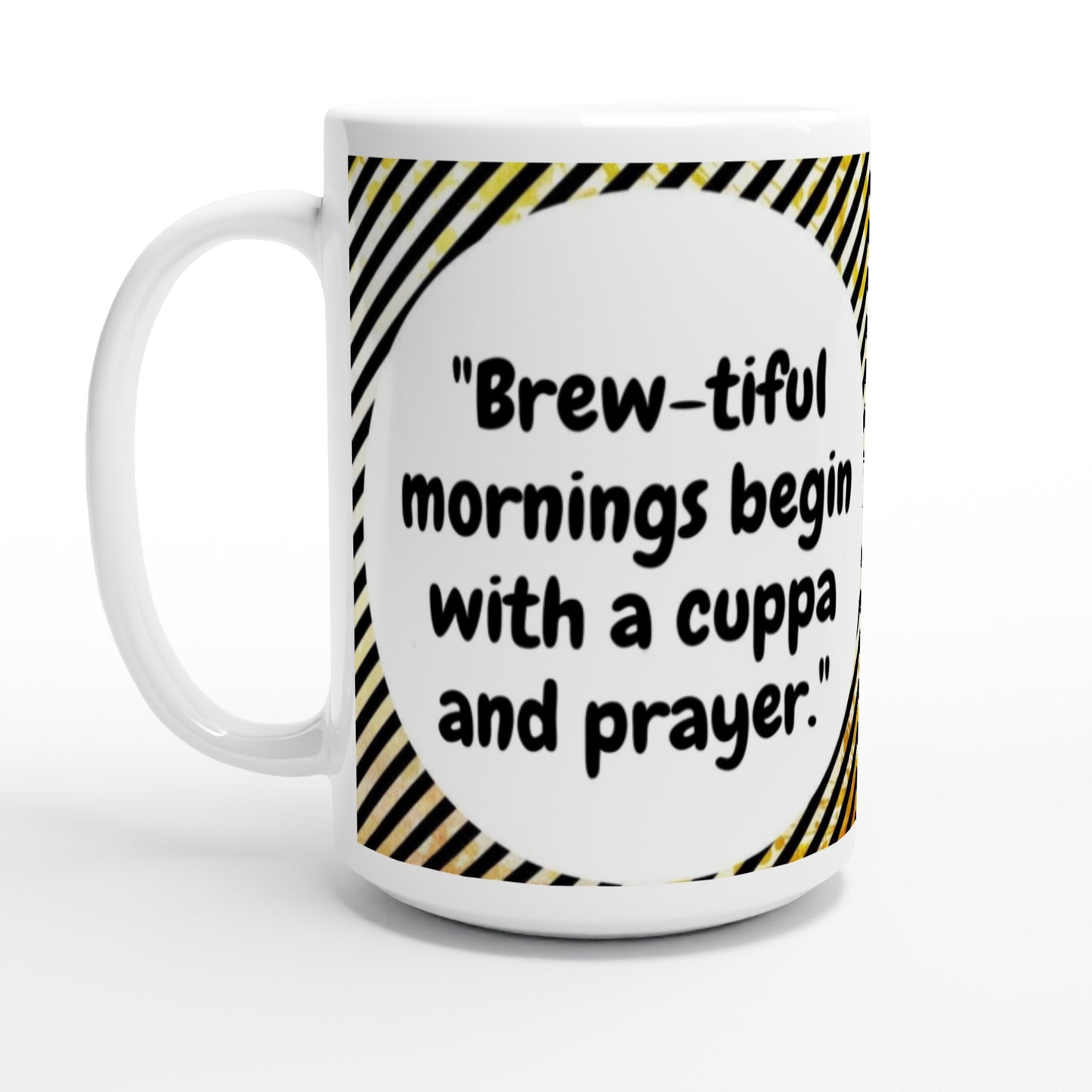 Brew-tiful Large Ceramic Mug | You're Wonderfully Made | SIIB