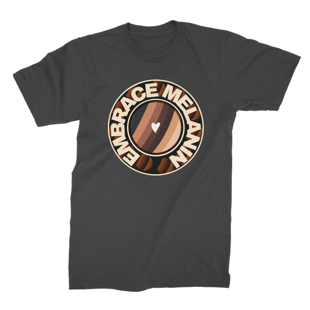 Embrace Melanin – Premium Jersey Adult T-Shirt