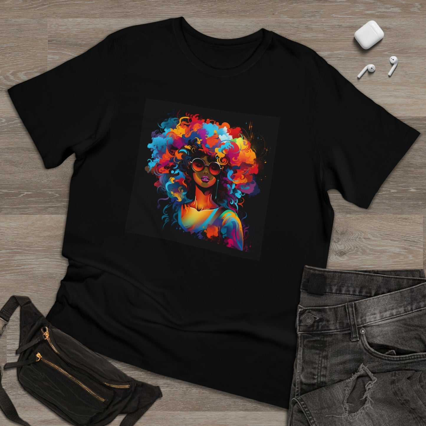 J Love Unisex Deluxe T-shirt -  I Am Woman Tee