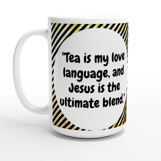 Ultimate Blend Large Ceramic Mug | Jesus Is the Answer | SIIB