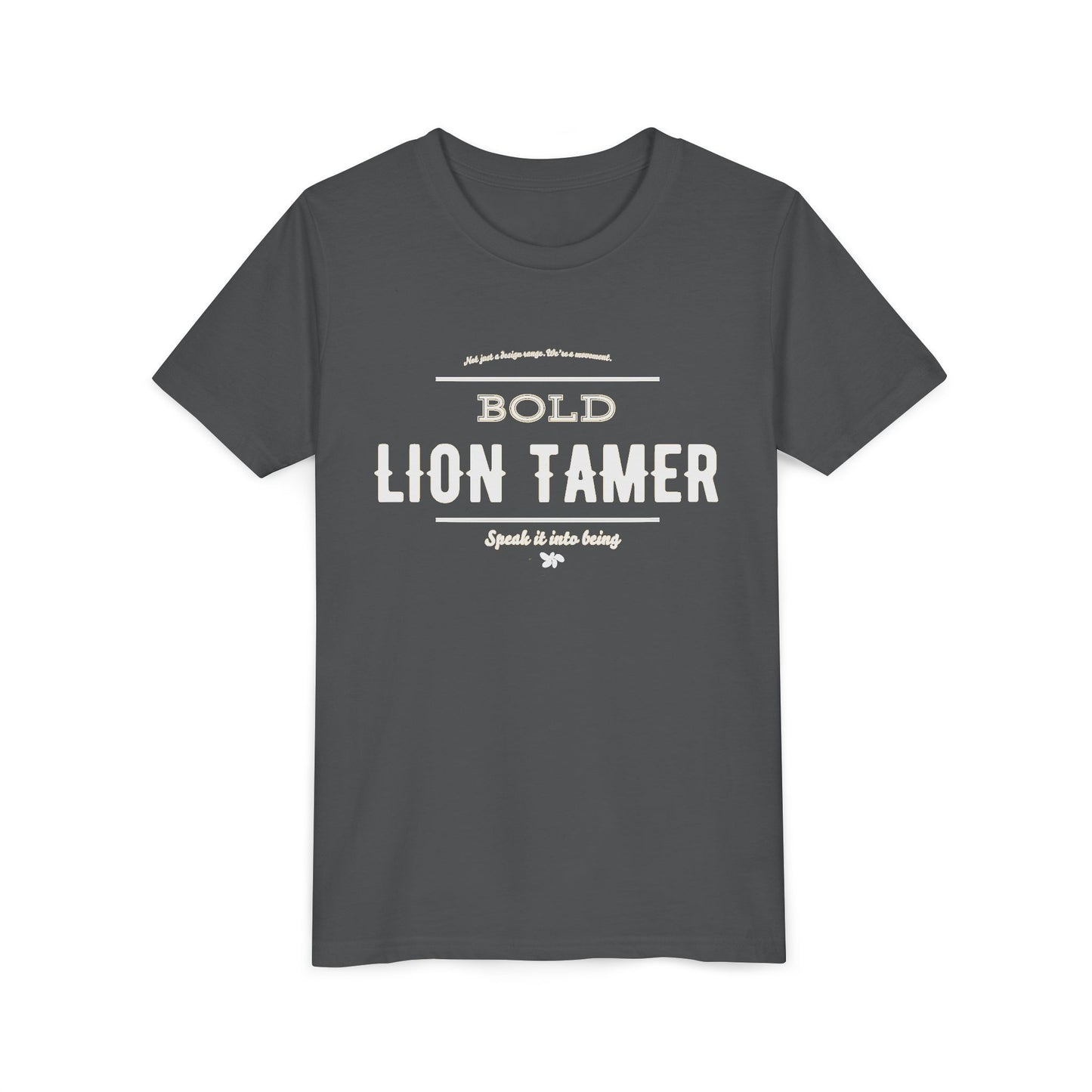 Lion Tamer Youth Tee Shirt - Roar in Style