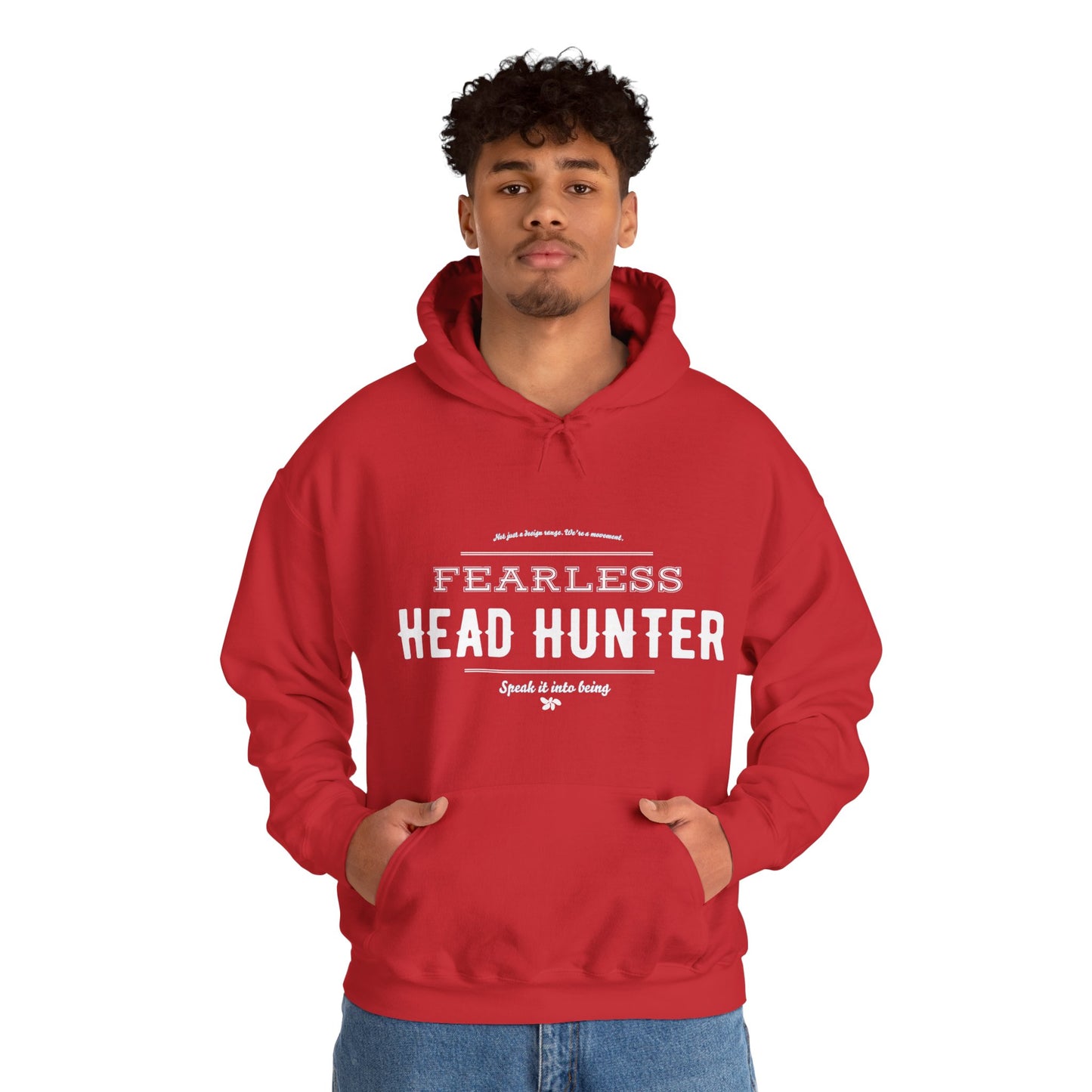 Hoodie - Fearless Head Hunter - Be Like David - SIIB