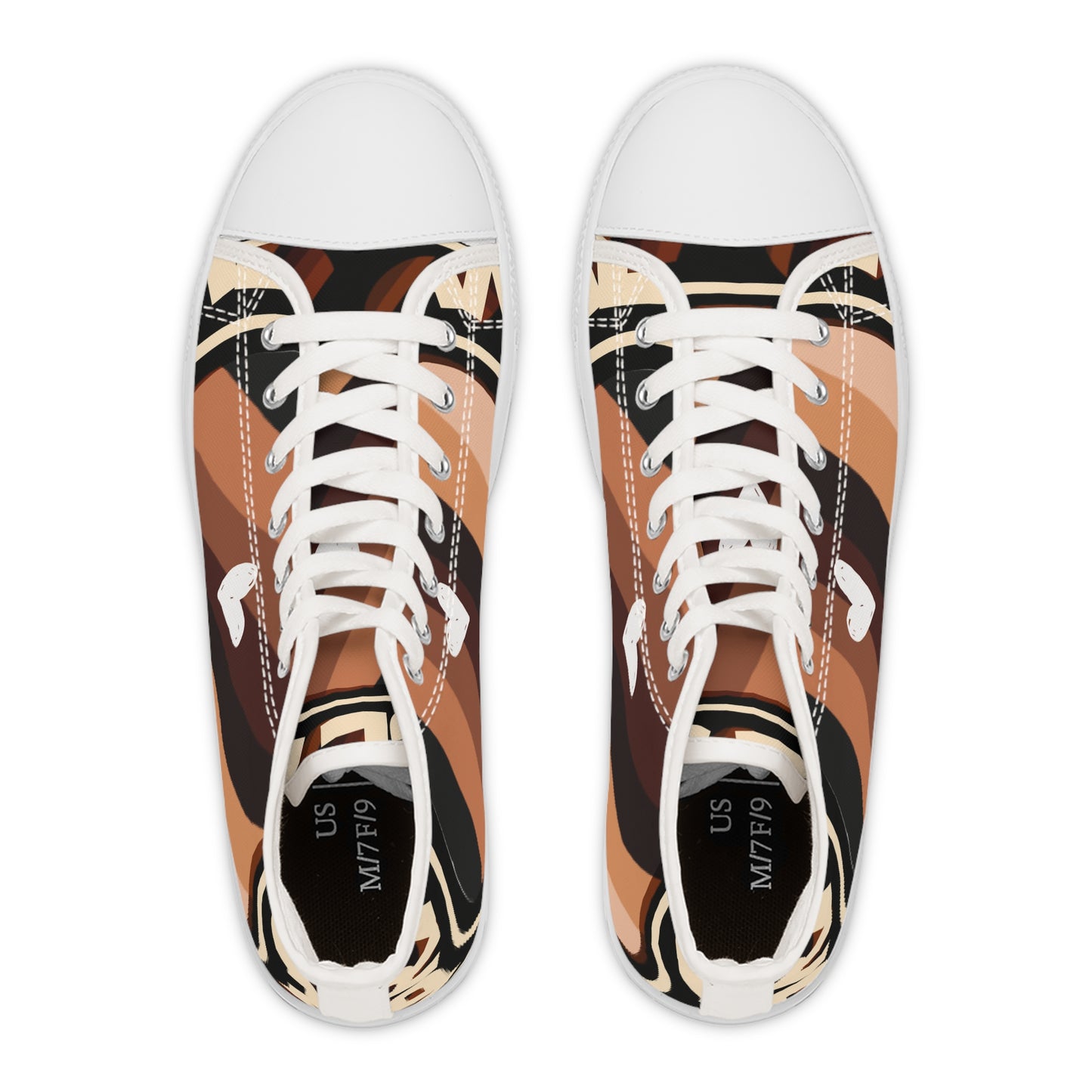 Embrace Melanin – Women's High Top Sneakers