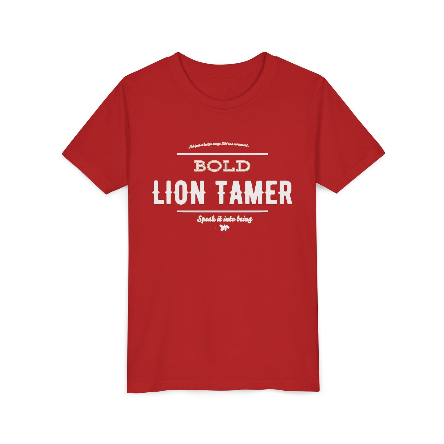 Lion Tamer Youth Tee Shirt - Roar in Style