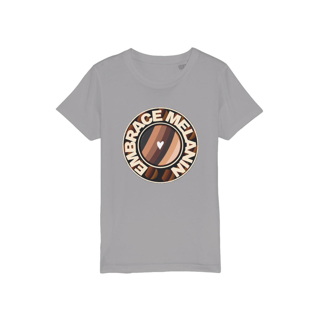 Embrace Melanin – Organic Jersey Kids T-Shirt