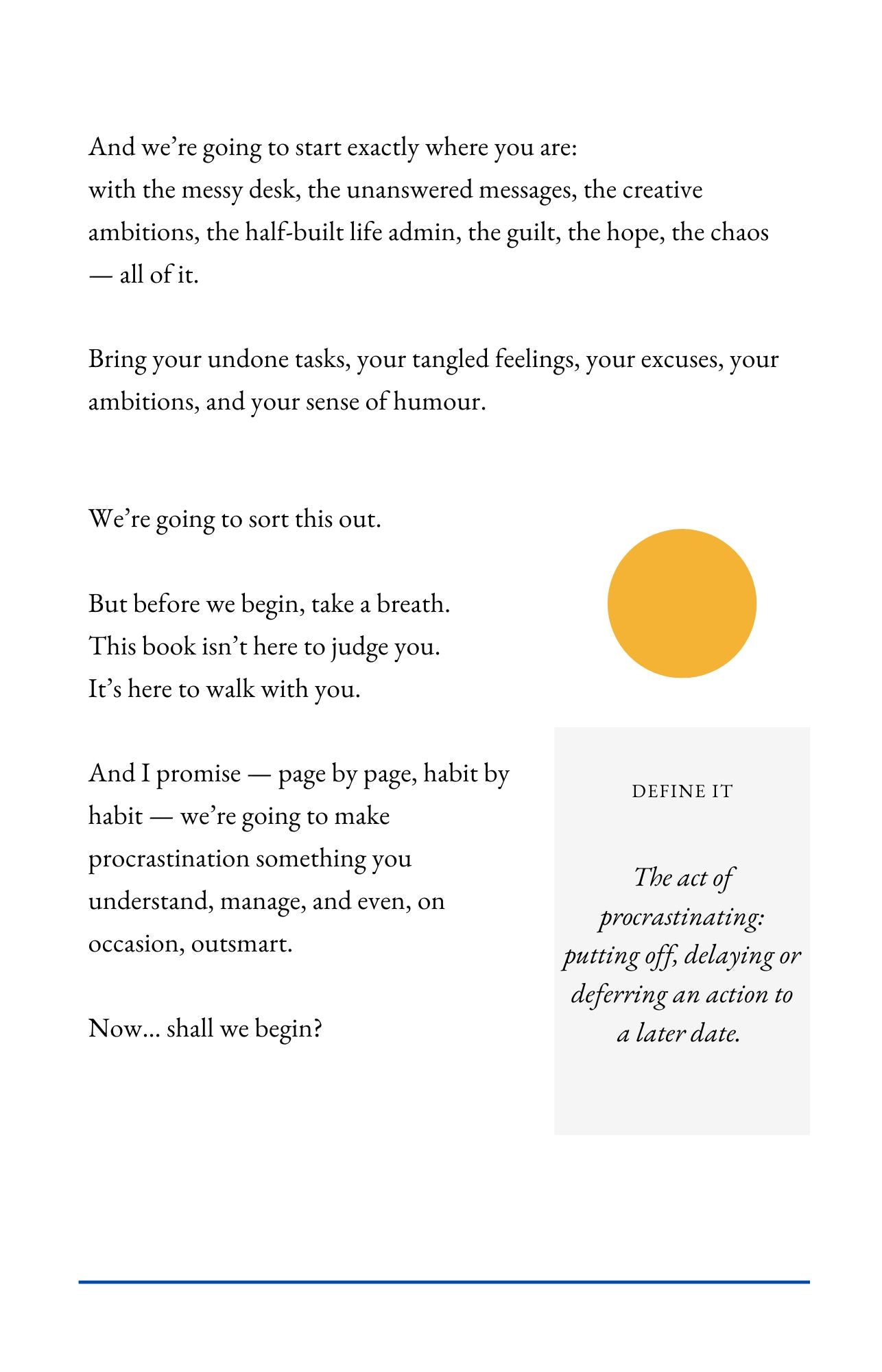 How to make procrastination work for you -The Intentional Action Guide