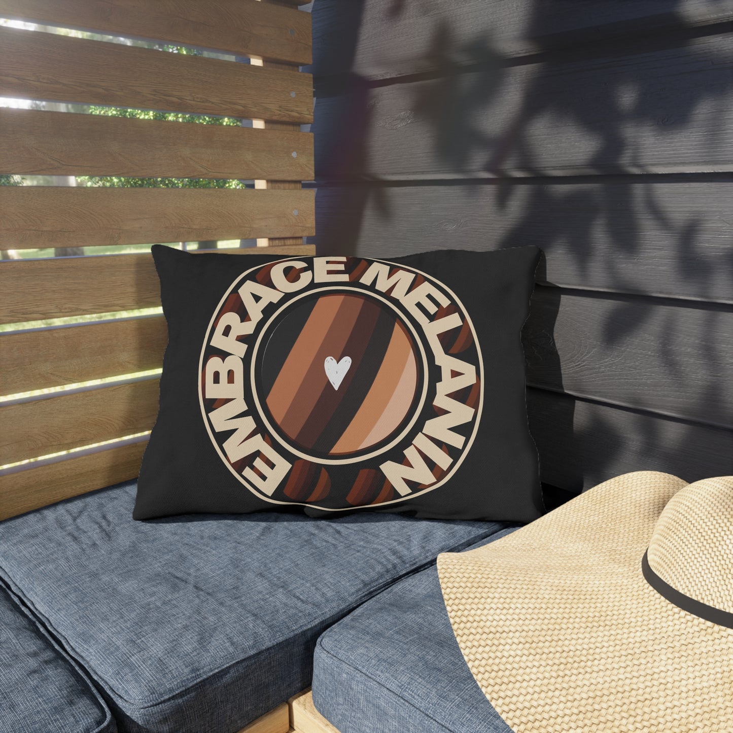 Embrace Melanin – Outdoor Pillow