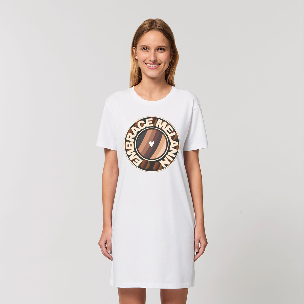 Embrace Melanin – Organic T-Shirt Dress
