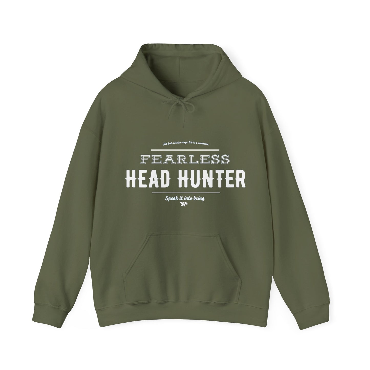 Hoodie - Fearless Head Hunter - Be Like David - SIIB