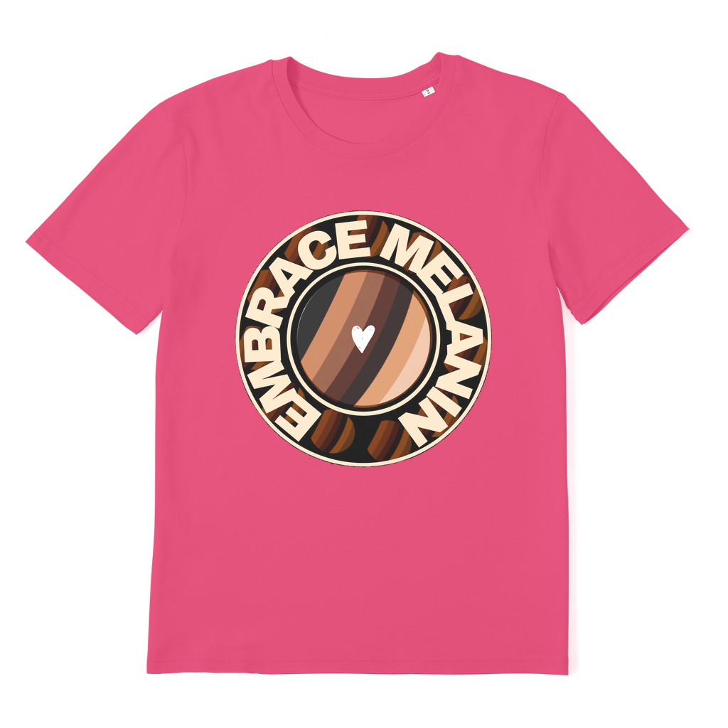 Embrace Melanin – Premium Organic Adult T-Shirt