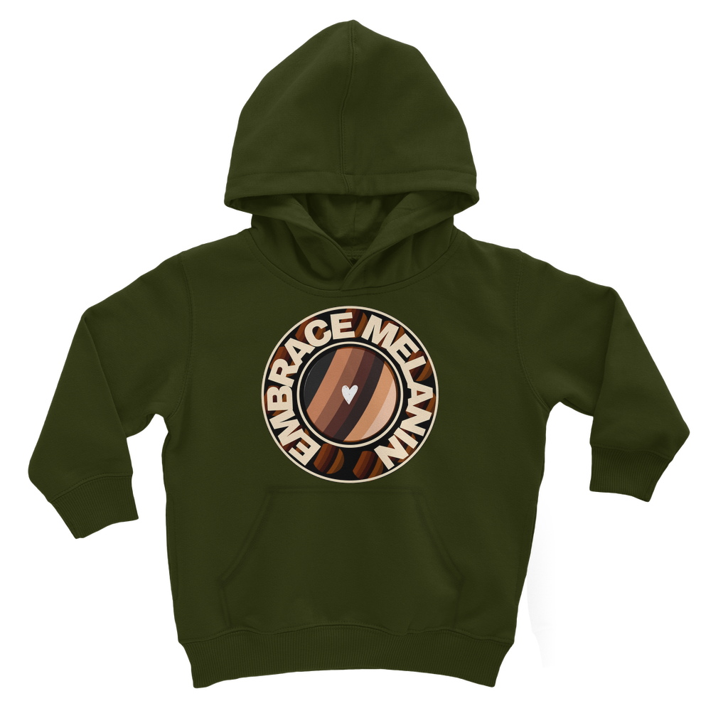Embrace Melanin – Kids Hoodie