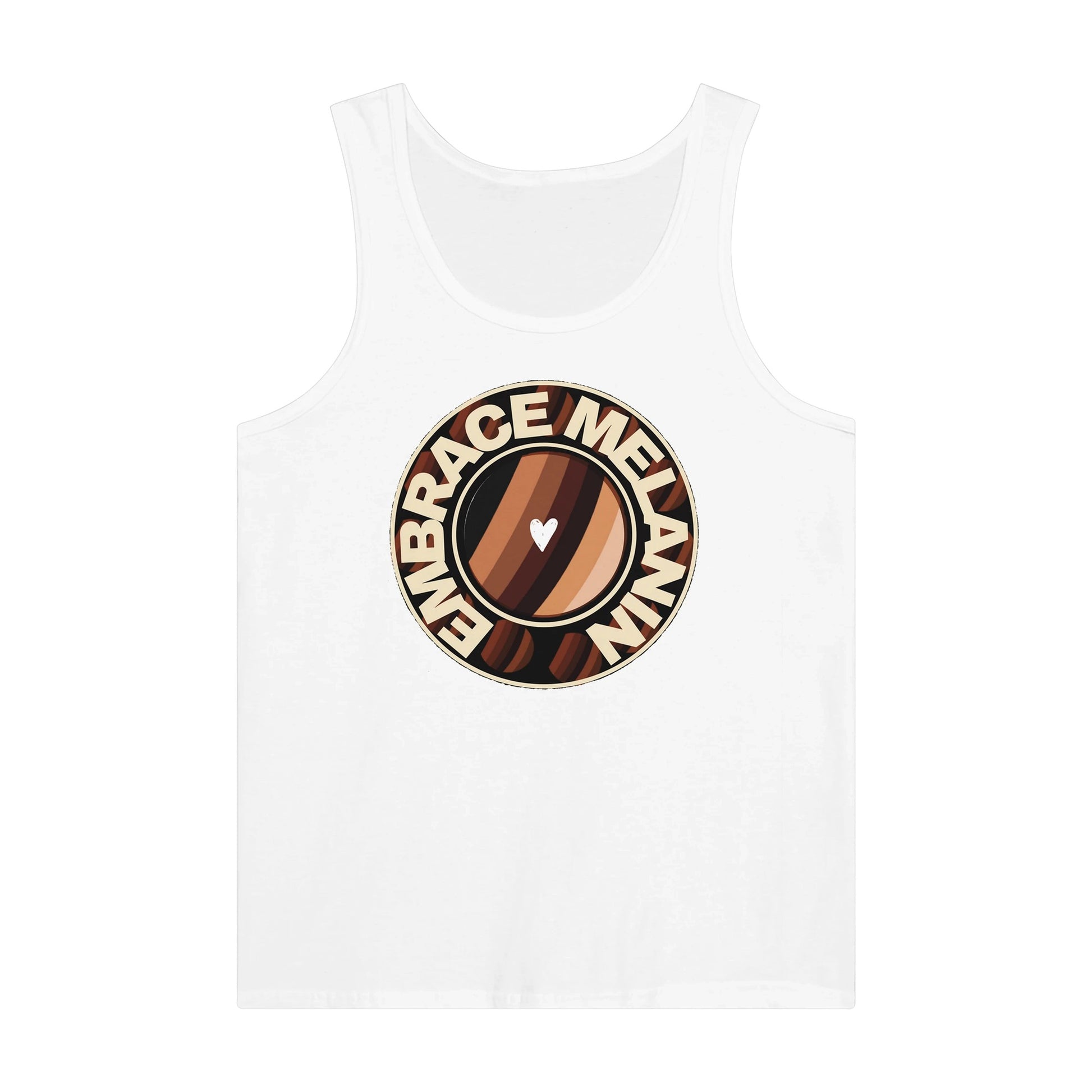 Embrace Melanin Unity Premium Unisex Tank Top – Celebrate Your Skin