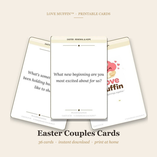 Easter Couples Cards Printable