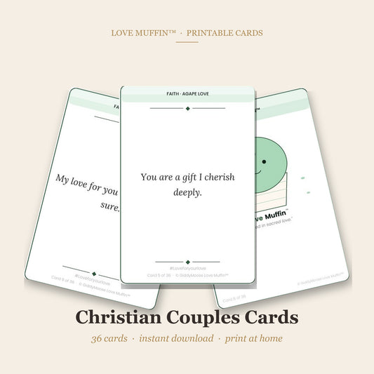 Christian Couples Cards Printable — Sacred Love