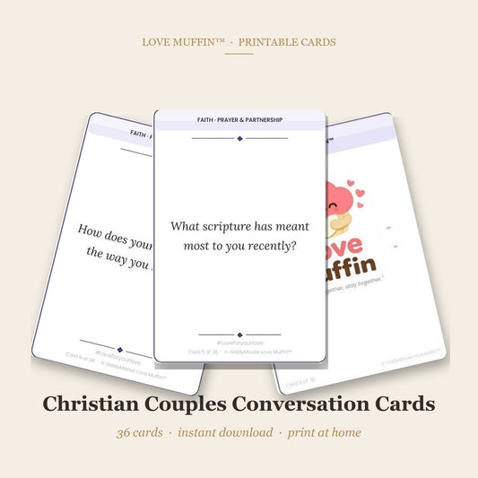 Christian Couples Conversation Cards Printable