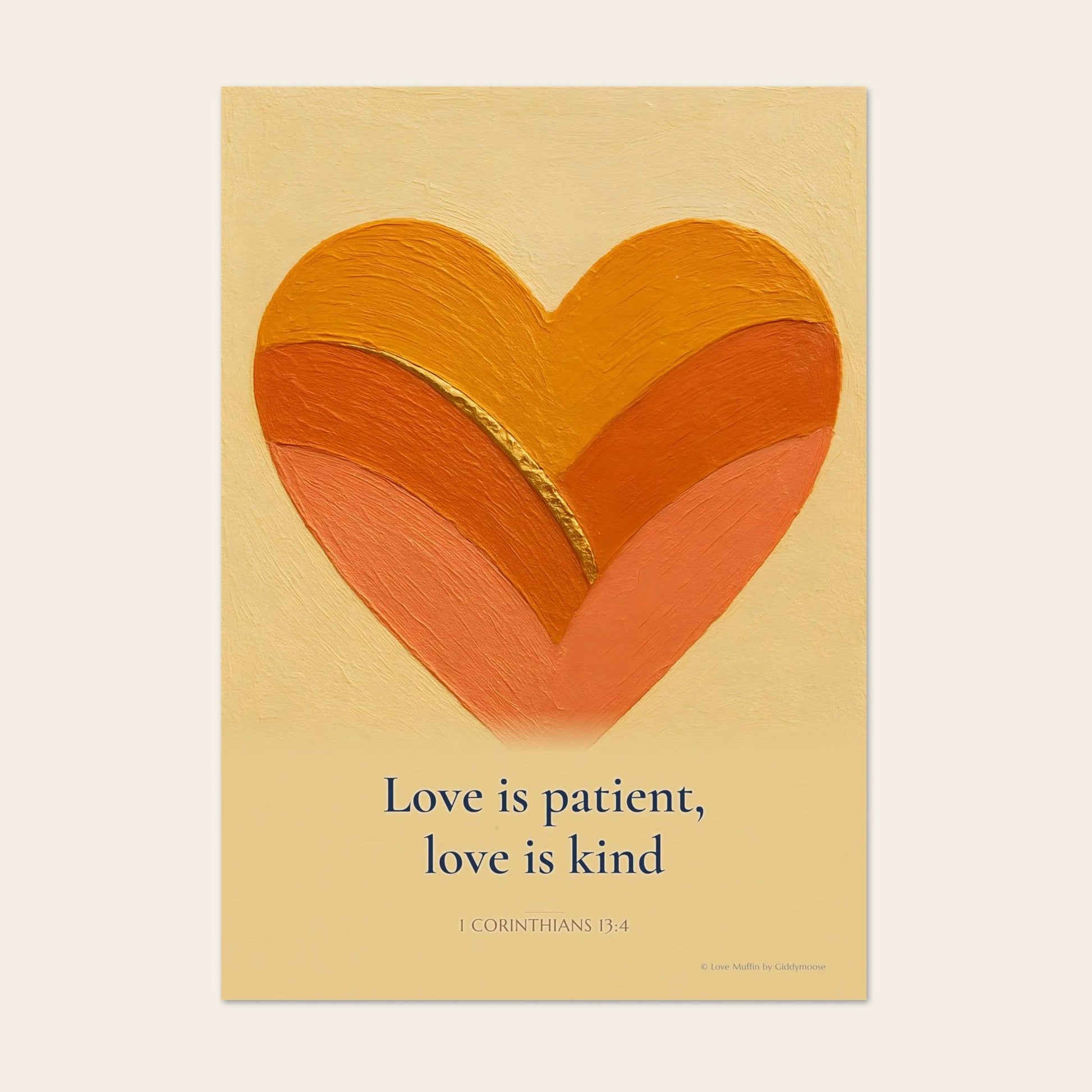 Love Is Patient Love Is Kind Print