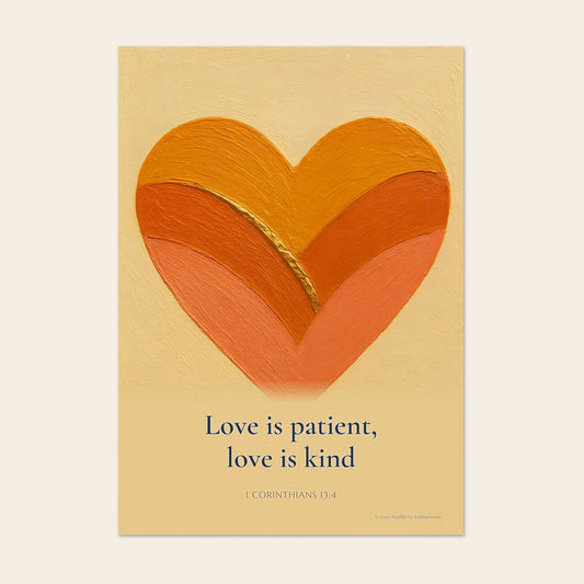 Love Is Patient Love Is Kind Print