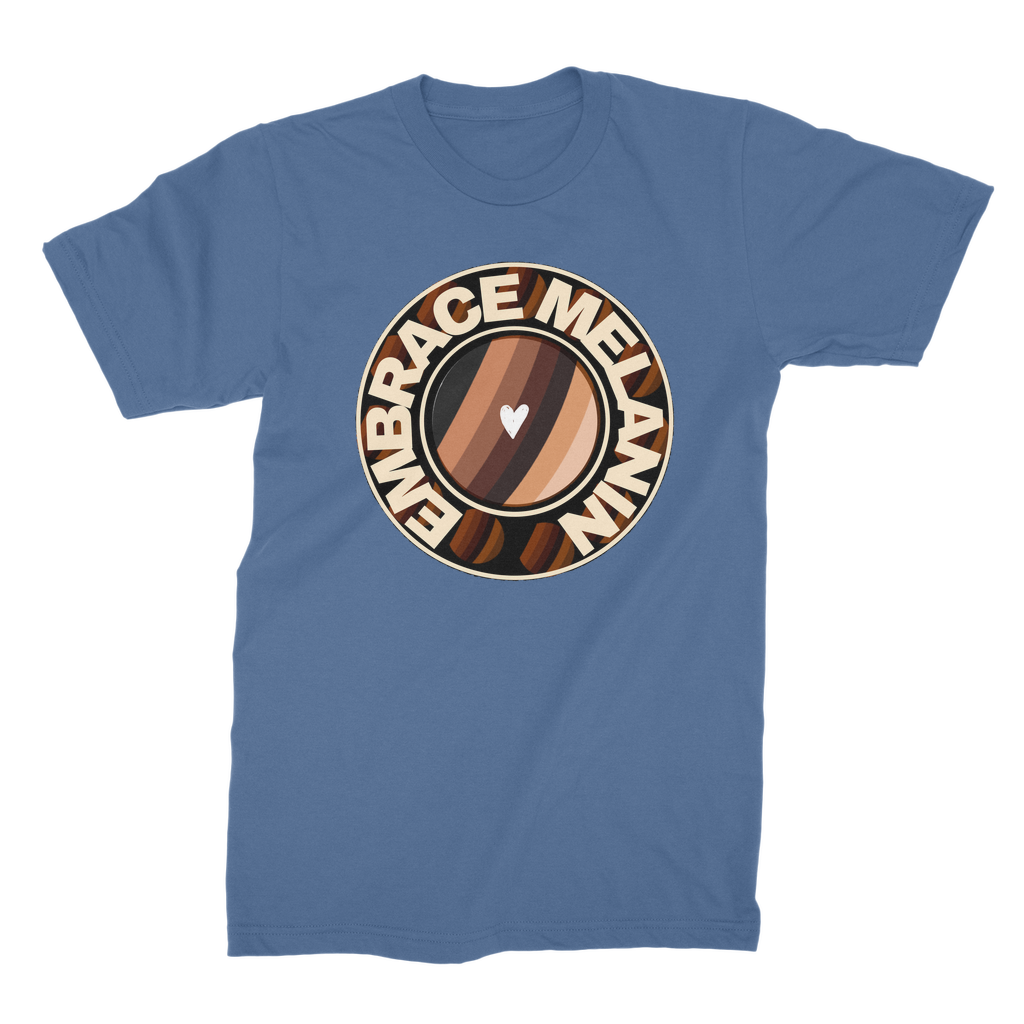 Embrace Melanin – Premium Jersey Adult T-Shirt