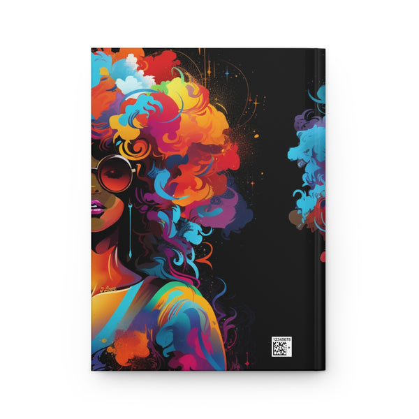 J Love Vibrant Art Hardcover Journal – 'I am Woman' , Ideal for Creativity and Inspiration