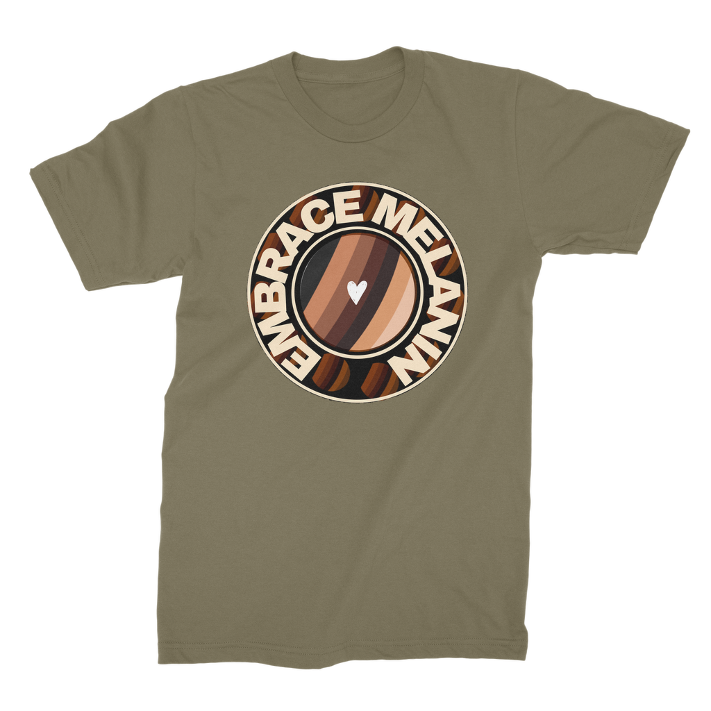 Embrace Melanin – Premium Jersey Adult T-Shirt