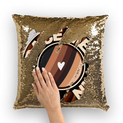 Mela Sequin Cushion Cover