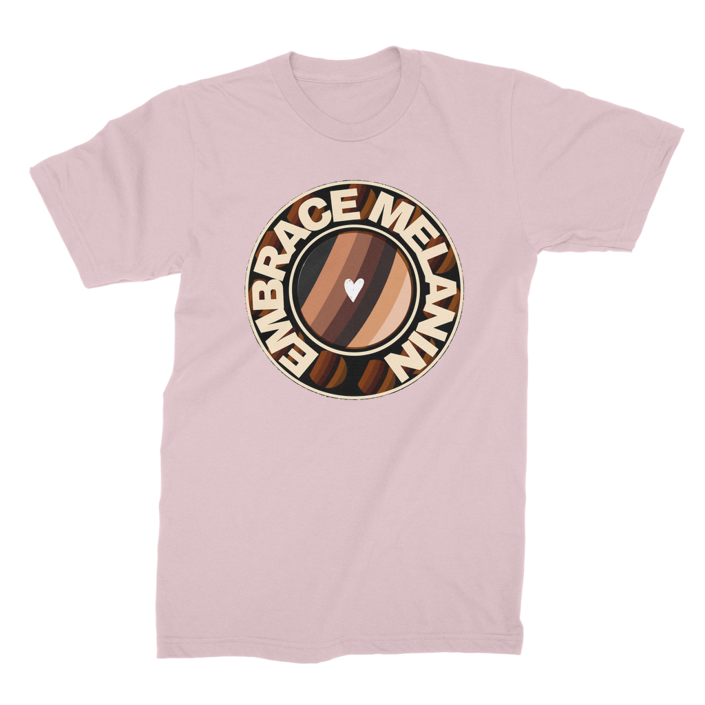 Embrace Melanin – Premium Jersey Adult T-Shirt
