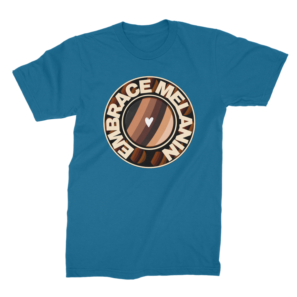 Embrace Melanin – Premium Jersey Adult T-Shirt