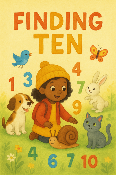 Finding Ten - a rhyming counting book - Hardback