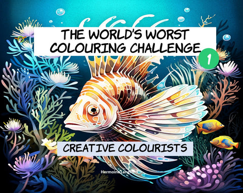 The World's Worst Colouring Challenge - Book 1
