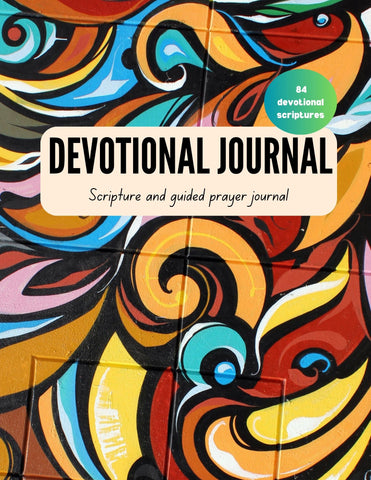 Devotional journal - Scripture and guided prayer journal Paperback/Hardback