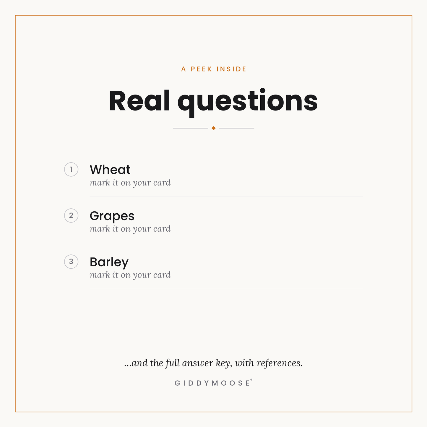 Harvest Bingo Printable — image 3