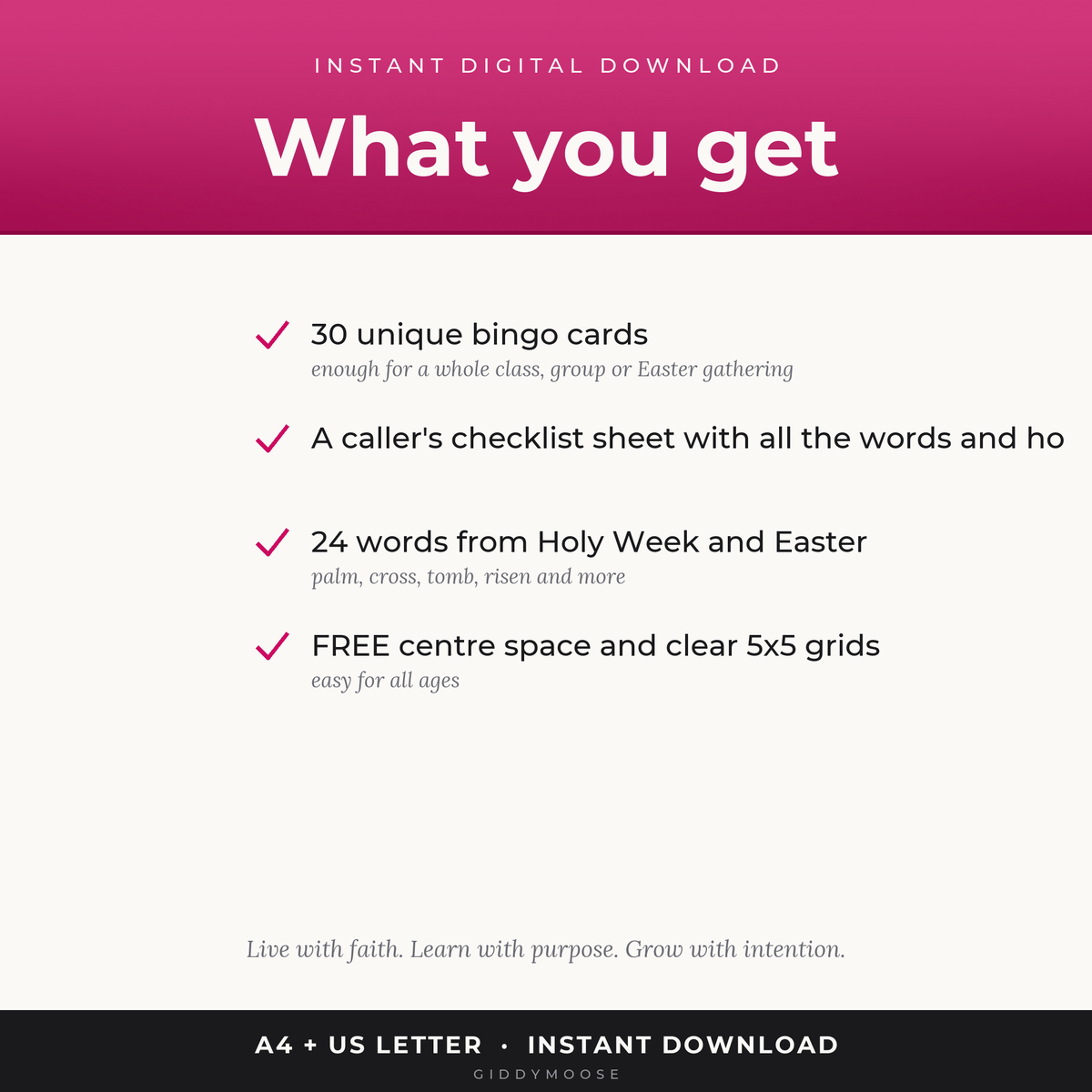 Easter Bingo Printable — image 2