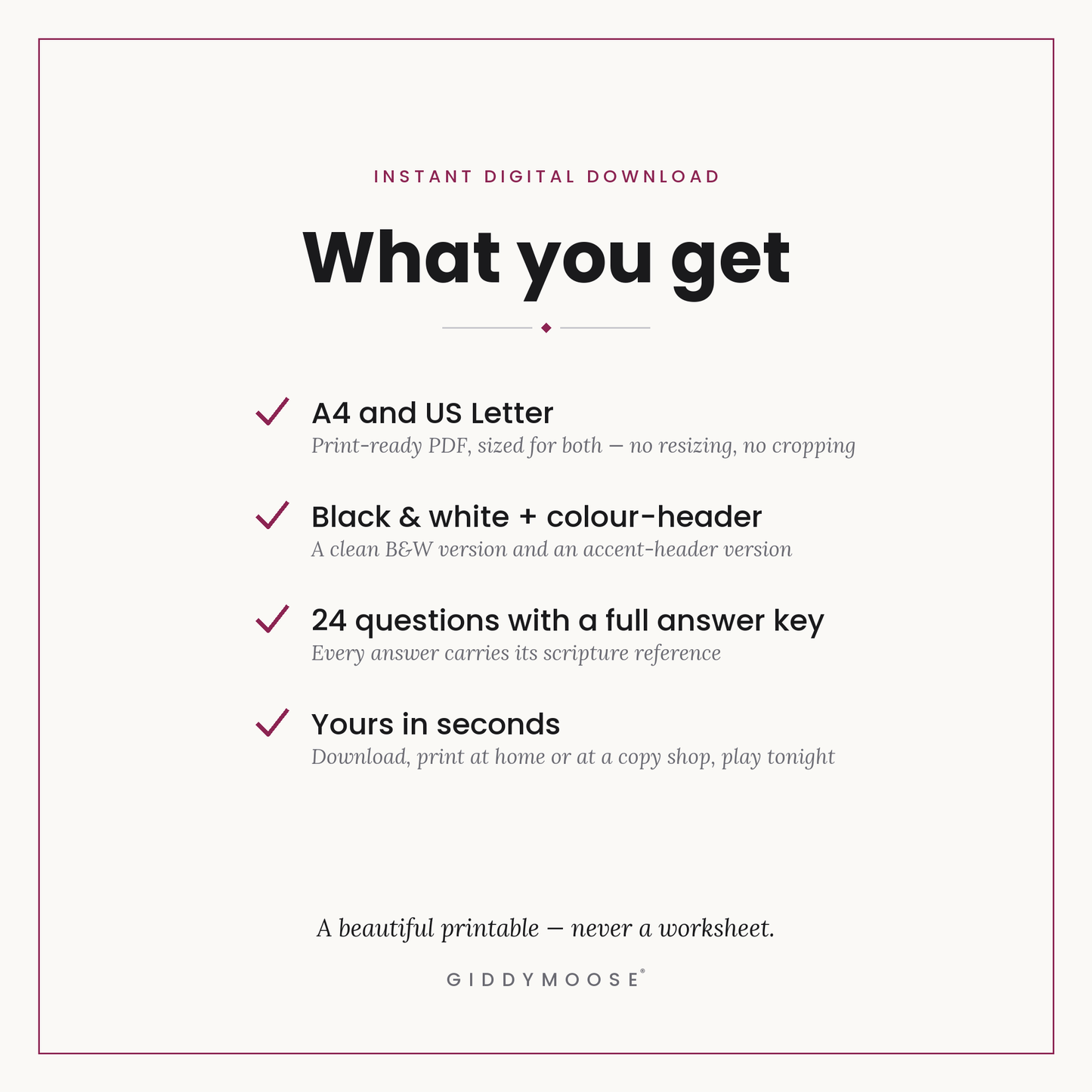 Easter Bingo Printable — image 2