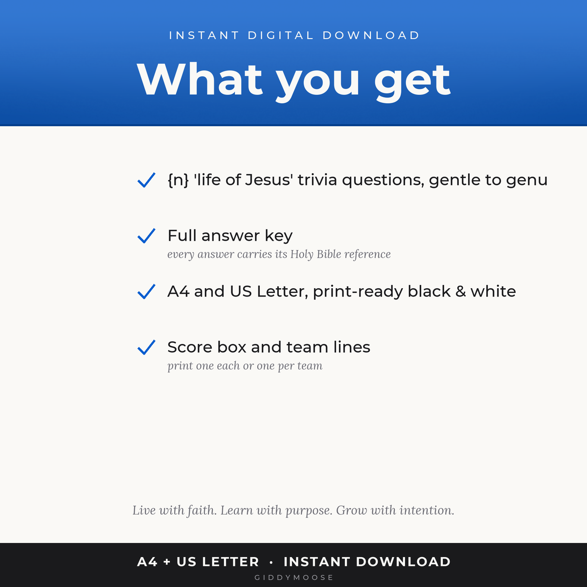 Life of Jesus Bible Trivia Quiz Printable — image 2