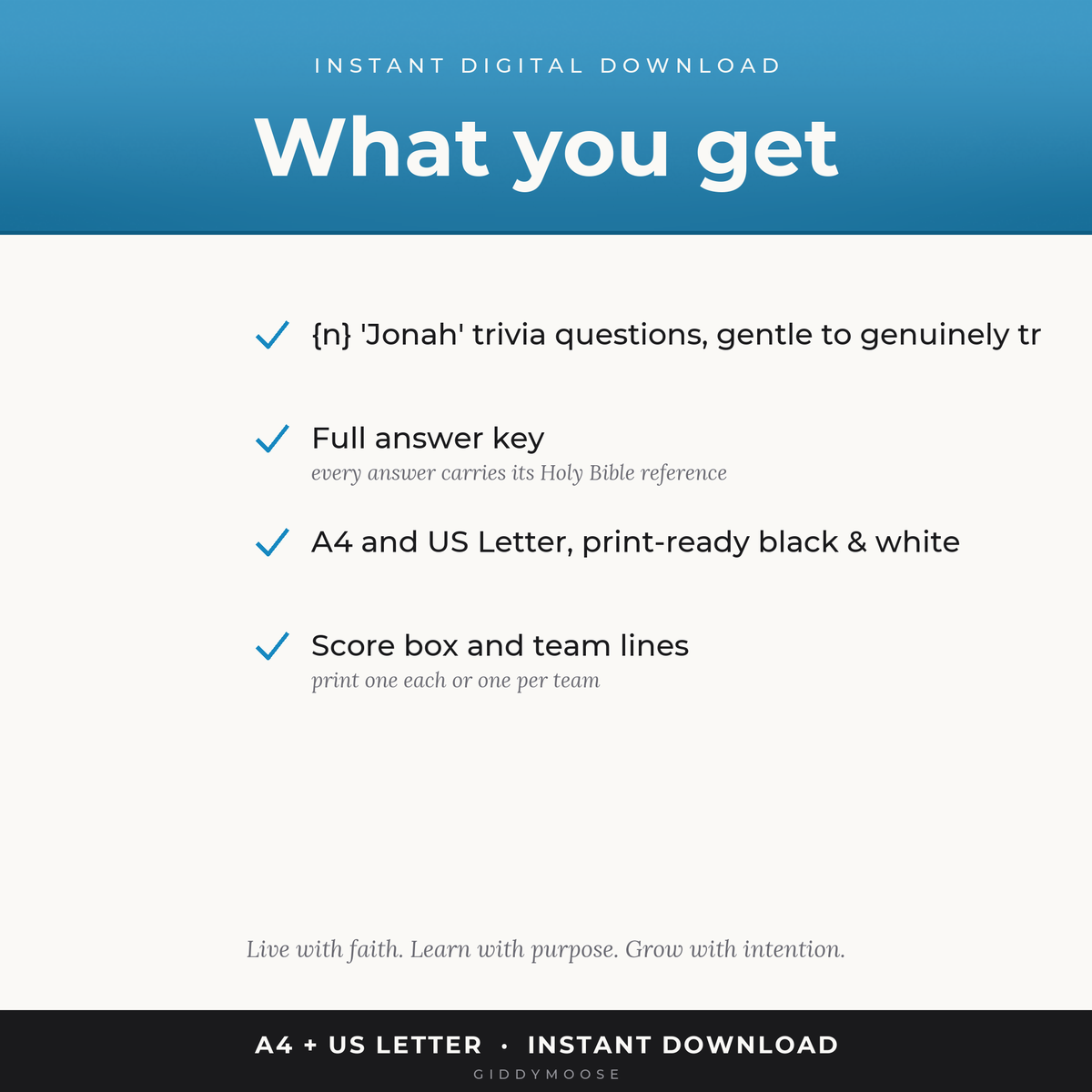 Jonah and the Whale Bible Trivia Printable — image 2